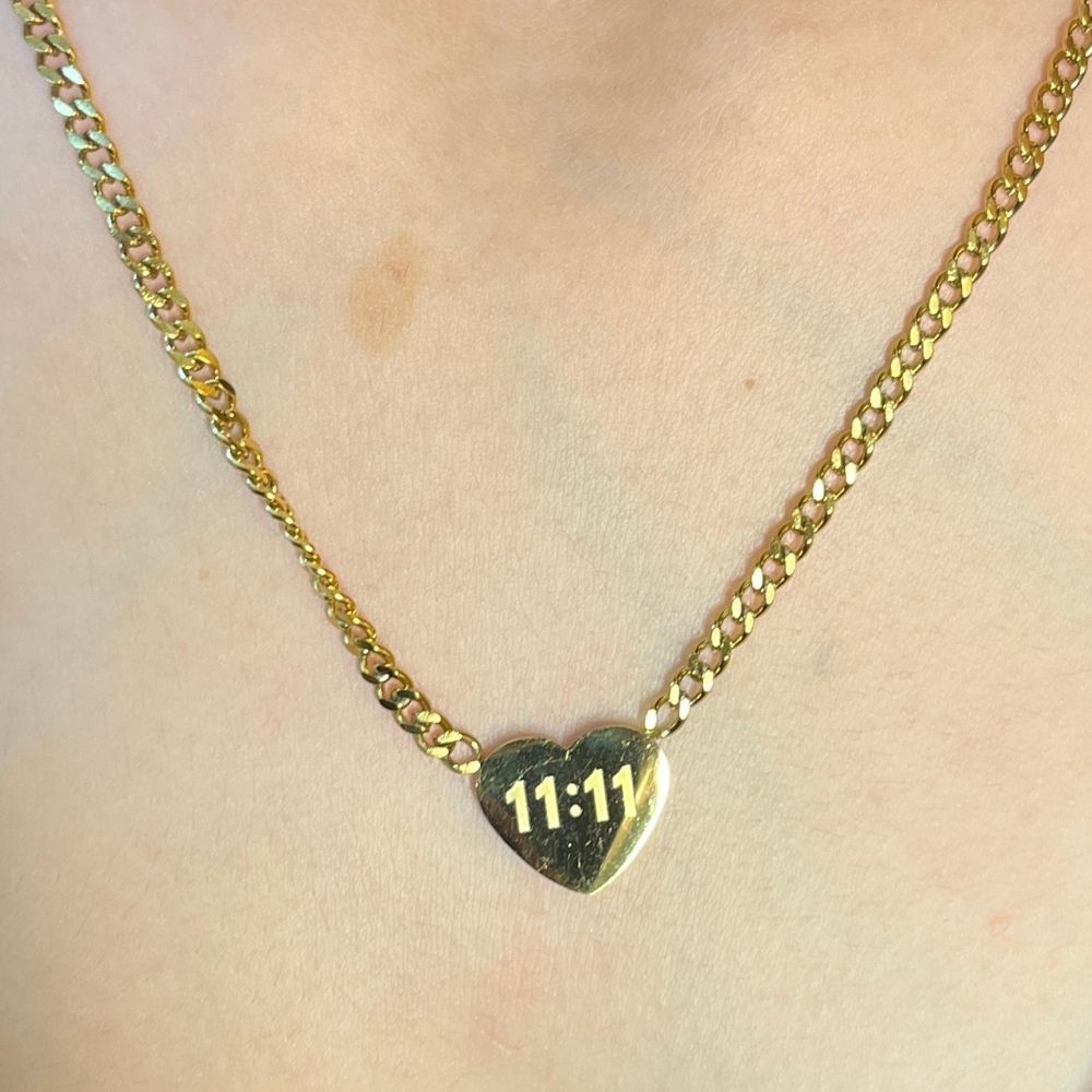 11:11 Necklace - 18K Gold Plated