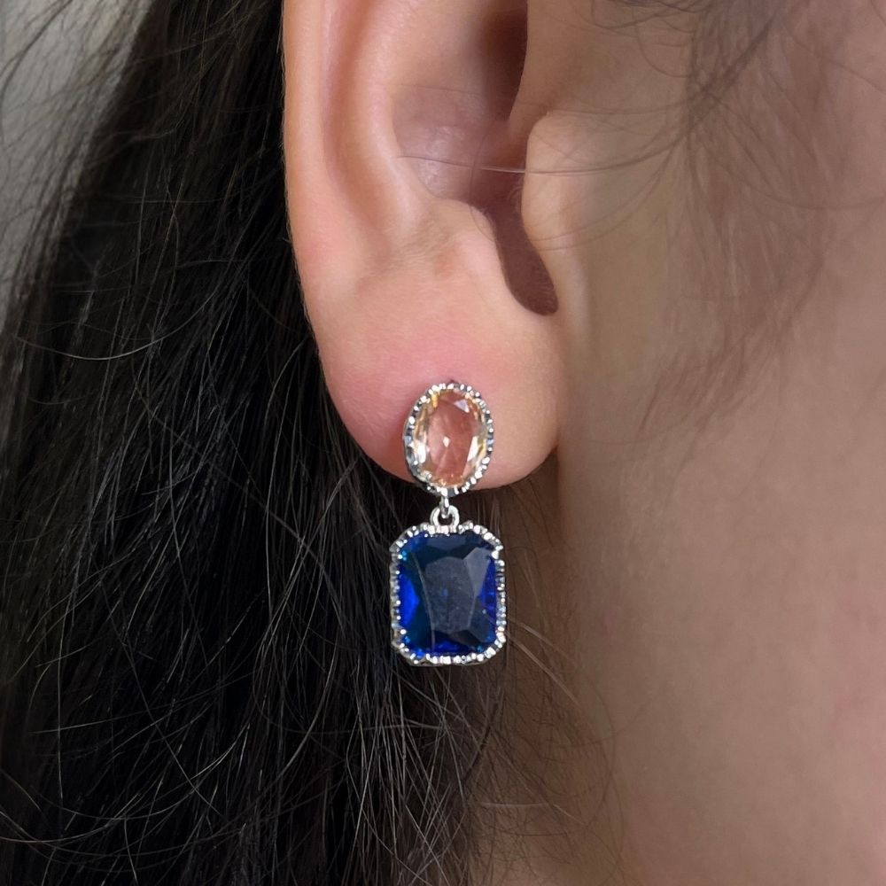 Mearl Stone Earring - 18K Gold Plated