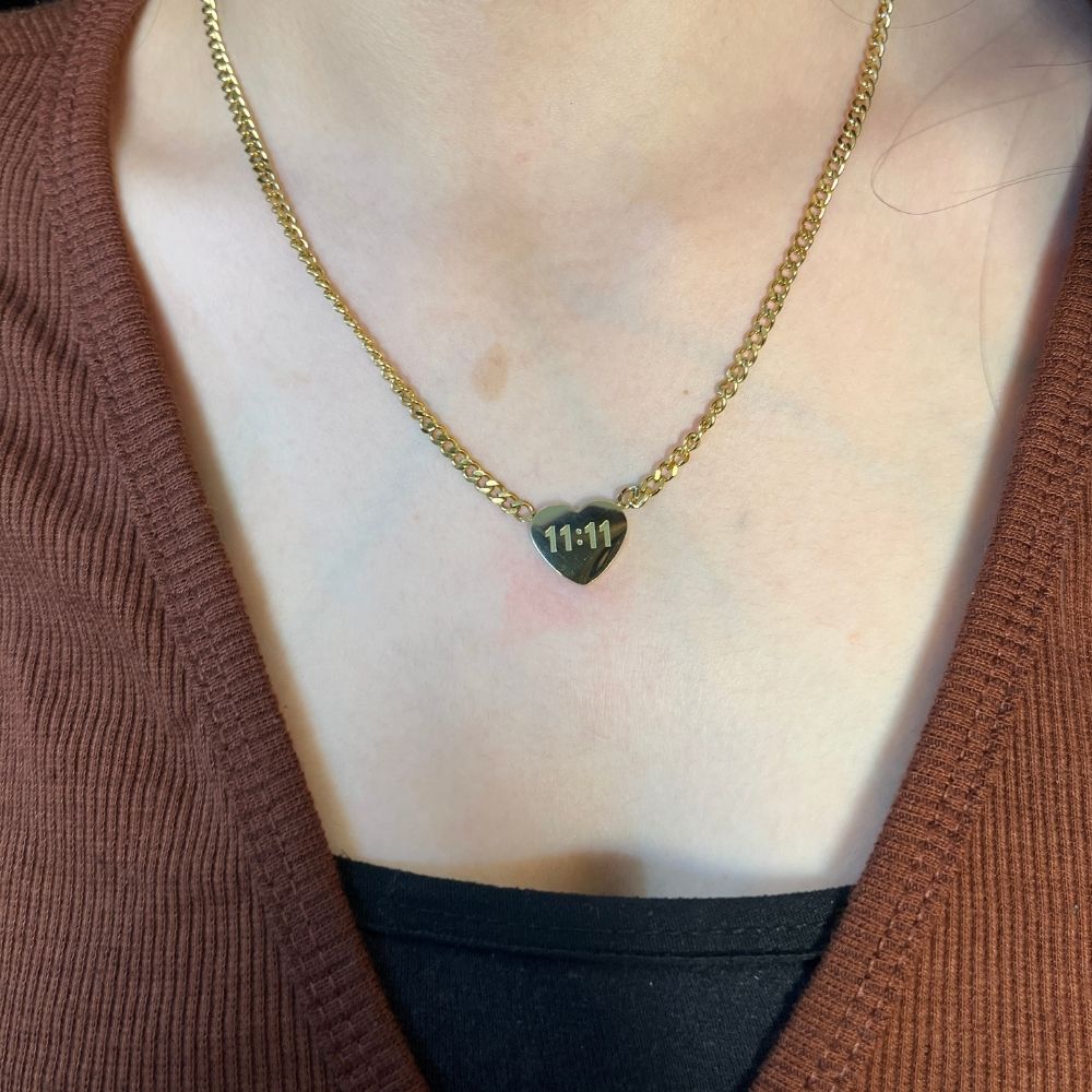 11:11 Necklace - 18K Gold Plated