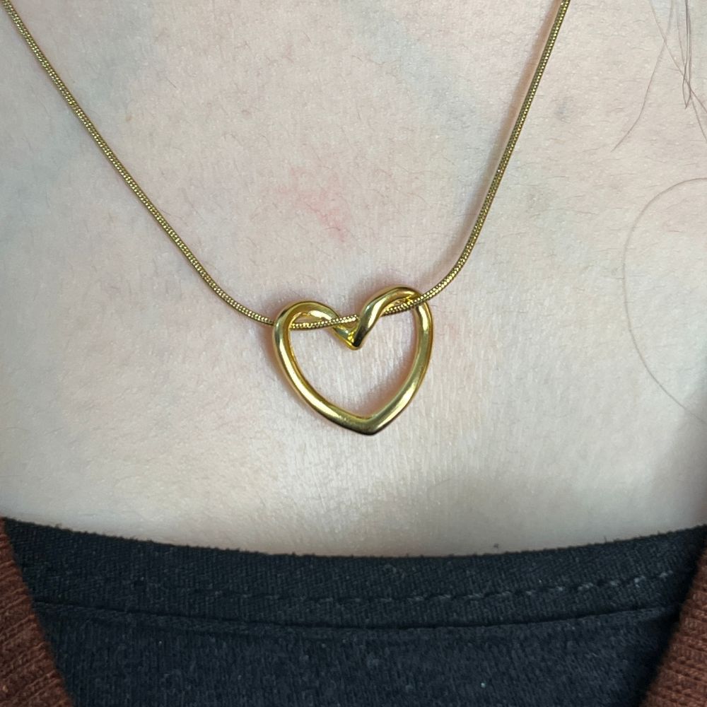 Melody Heart Necklace- 18K Gold Plated