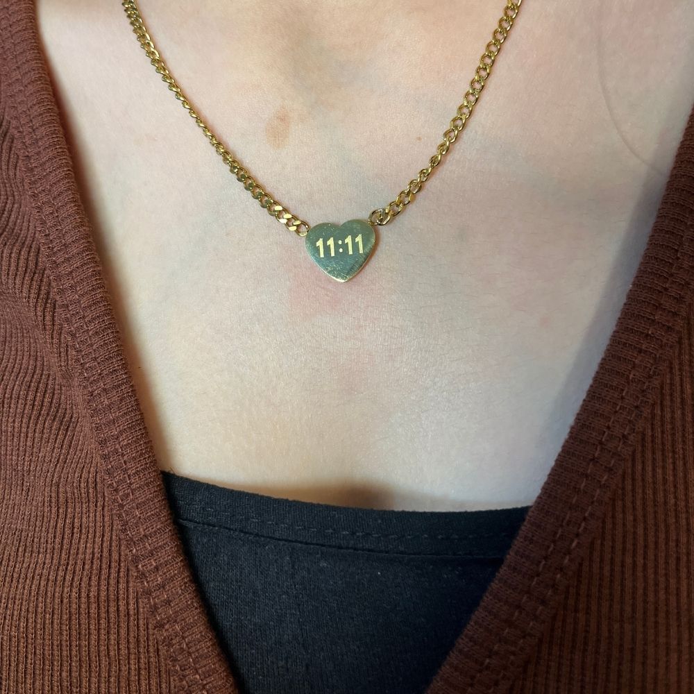 11:11 Necklace - 18K Gold Plated