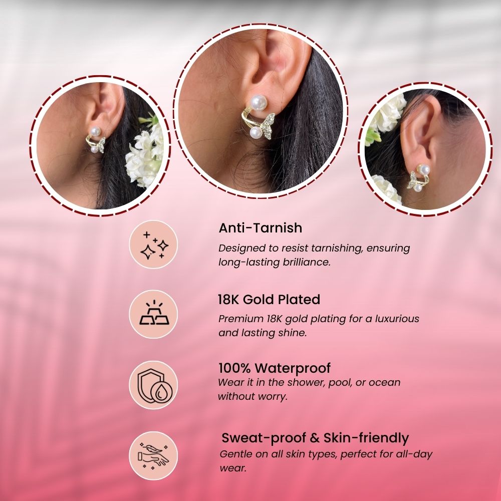 Dolphin - Shaped Earring